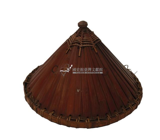 竹編軍帽藏品圖，第2張