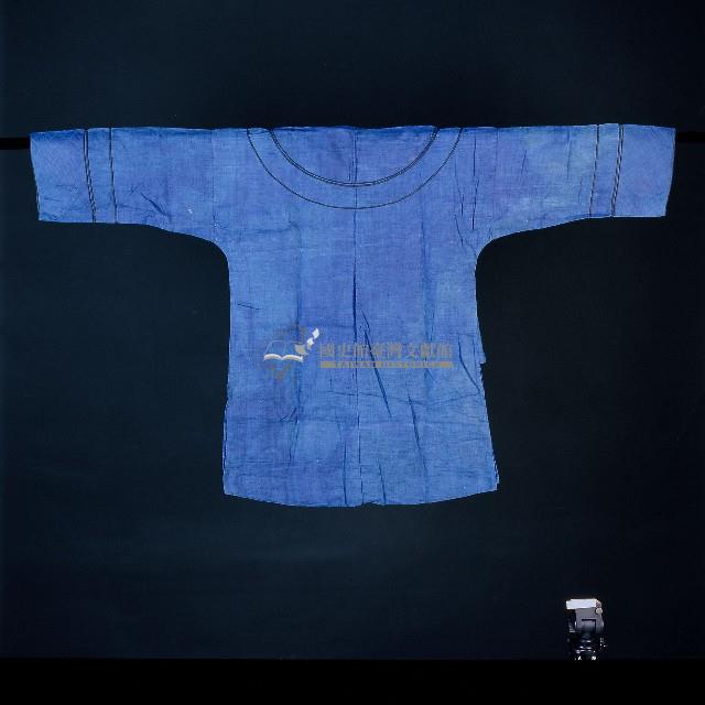 藍色素面婦女衫藏品圖，第2張