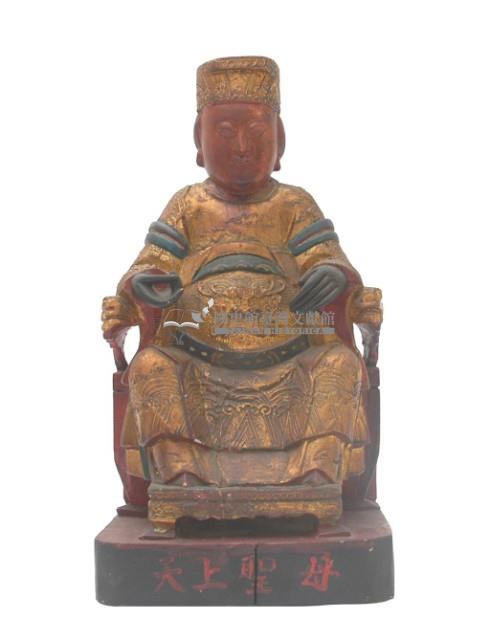 木雕天上聖母像藏品圖，第6張