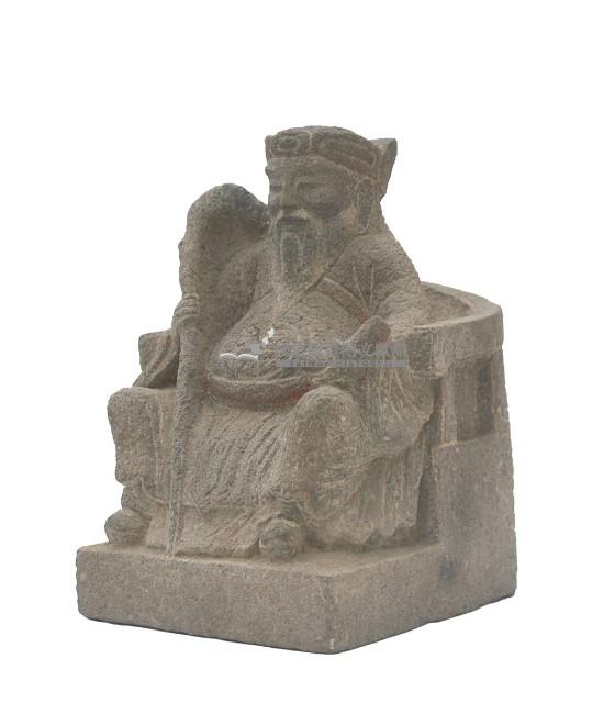 石雕土地公像藏品圖，第6張