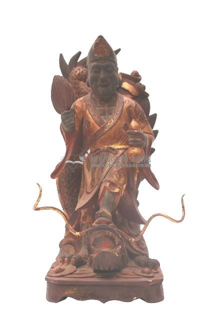 木雕濟公像藏品圖，第6張