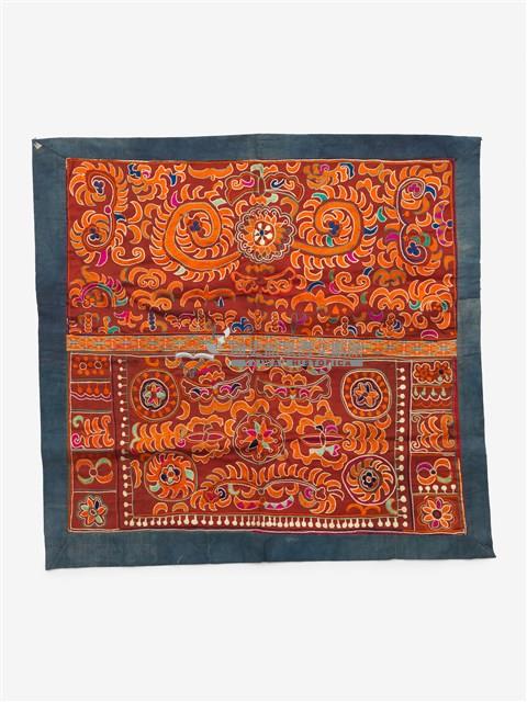 中國安順苗族女性服飾一套及刺繡背帶藏品圖，第6張