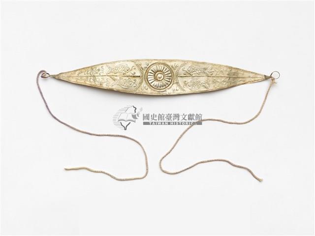 中國舟溪苗族女性服飾一套藏品圖，第26張