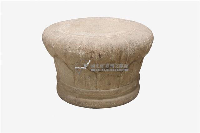 扁圓型石珠 一對藏品圖，第1張