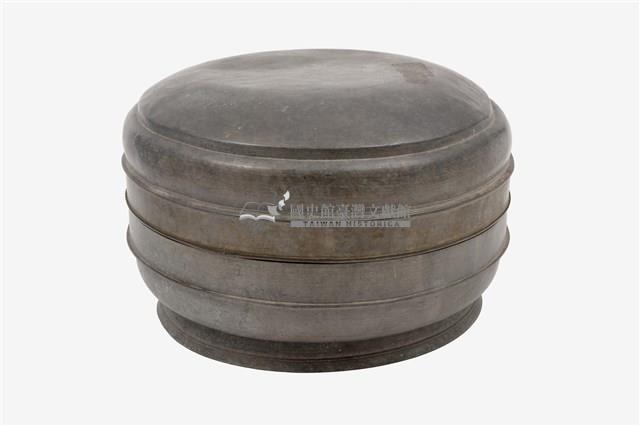 臺灣漢人族群錫針線盒藏品圖，第1張