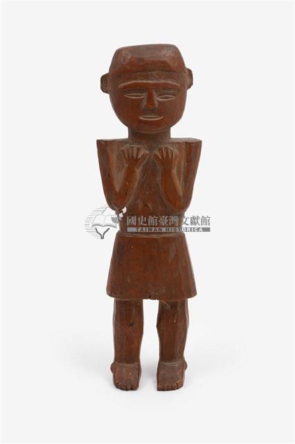魯凱族雕刻人像藏品圖，第1張