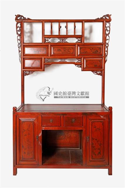 木製衣帽架藏品圖，第1張