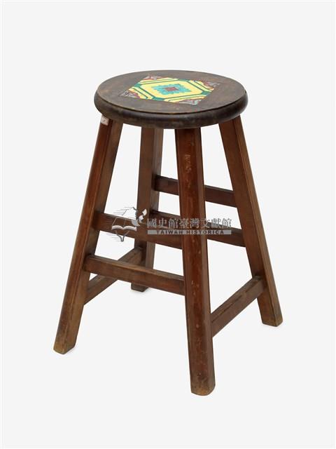 木製圓面凳椅藏品圖，第1張