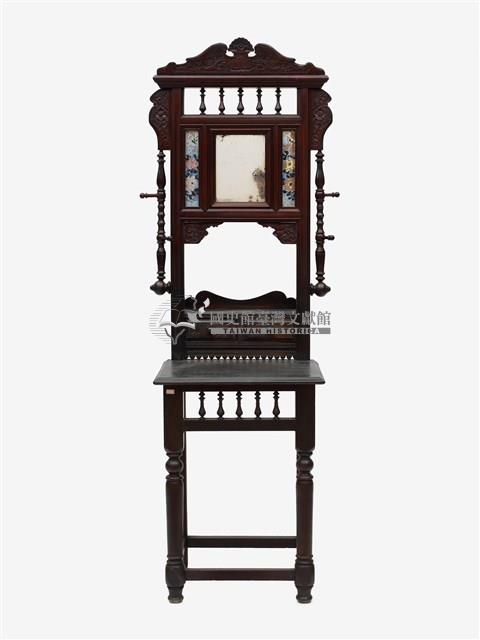 木製附鏡洗臉架藏品圖，第1張