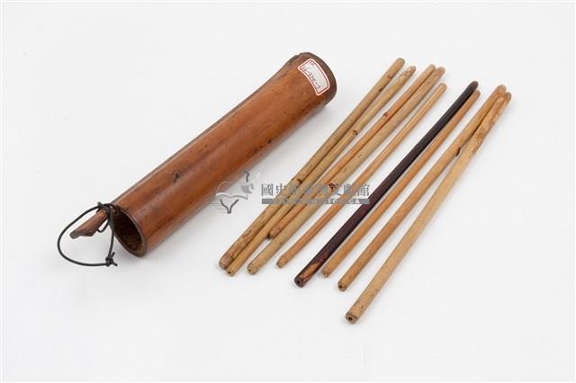 竹筒樂器藏品圖，第1張