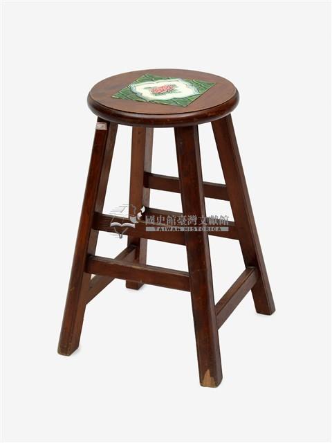 木製圓面凳椅藏品圖，第1張