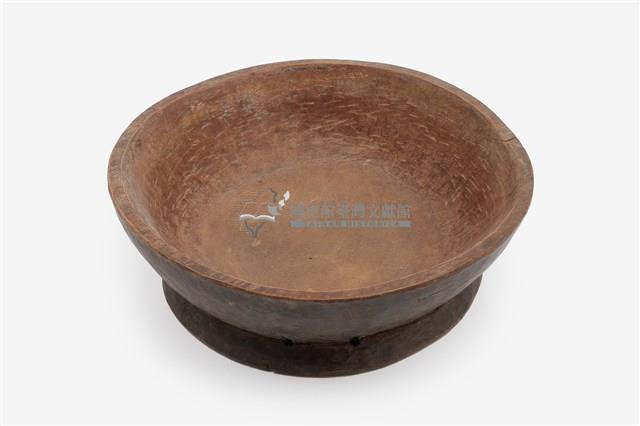 敞口大型木碗藏品圖，第1張