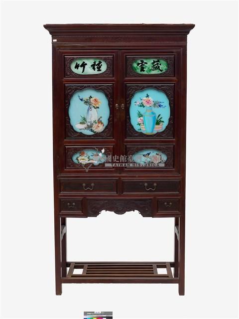 木製藏雲種竹書櫃藏品圖，第1張