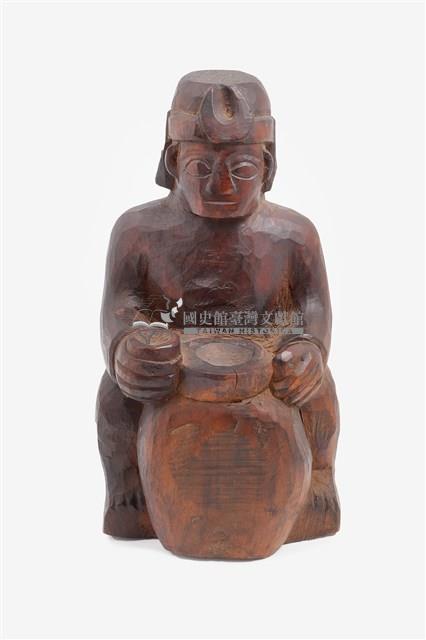 排灣飲酒像藏品圖，第1張