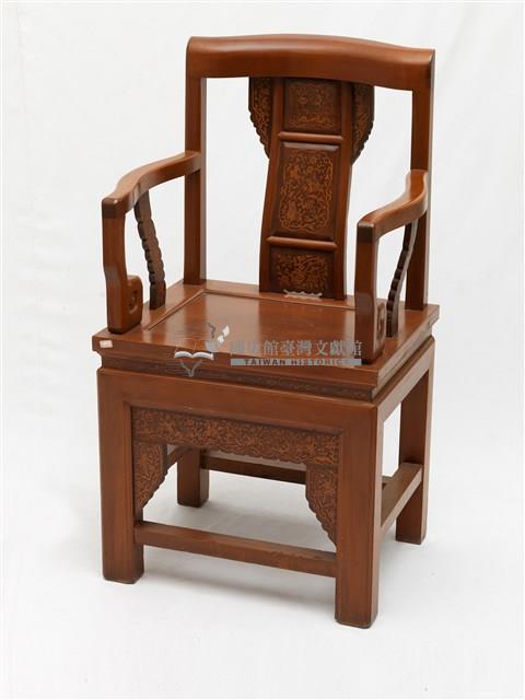 木製太師椅藏品圖，第1張