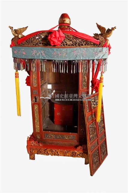新婚轎與轎桿一對藏品圖，第1張