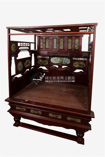 木製紅眠床藏品圖，第1張
