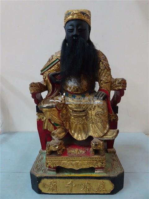 木雕盧府千歲像藏品圖，第1張
