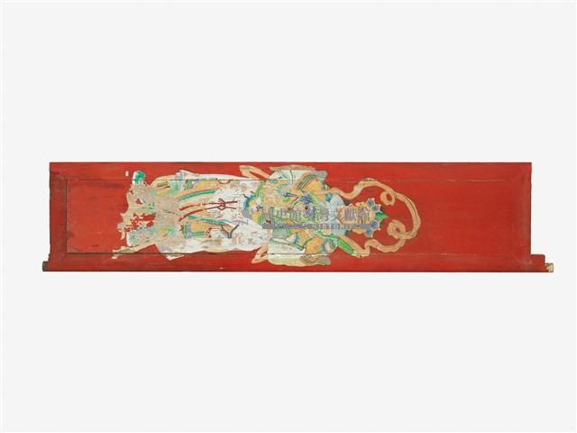 彩繪四大天王之寺廟木門一組藏品圖，第3張