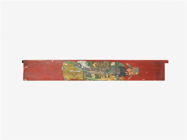 彩繪加官晉祿添花晉爵之寺廟木門藏品圖，第2張