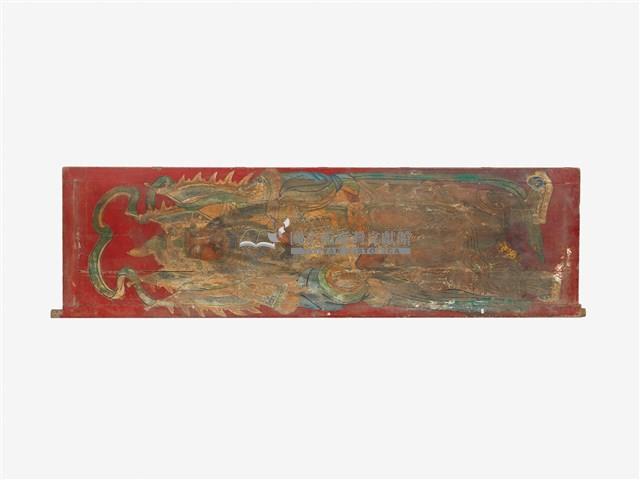 彩繪秦叔寶與尉遲恭之寺廟木門一對藏品圖，第1張