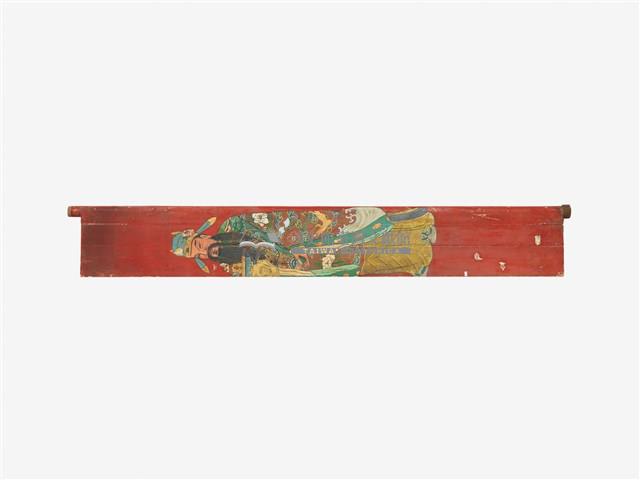 彩繪加官晉祿添花晉爵之寺廟木門藏品圖，第1張