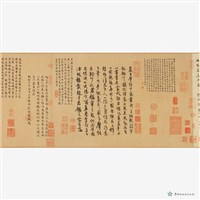 仿元趙孟頫鵲華秋色圖藏品圖，第8張