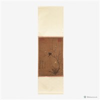 仿宋徽宗臘梅山禽圖藏品圖，第1張