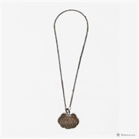 銀長命富貴項鍊(大)藏品圖，第1張