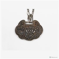 銀長命富貴項鍊(大)藏品圖，第4張