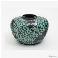 雕釉瓷器(黑色底陶器)藏品圖，第3張