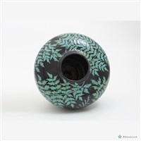 雕釉瓷器(黑色底陶器)藏品圖，第5張