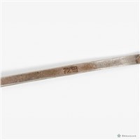 銀景泰藍髮簪藏品圖，第4張