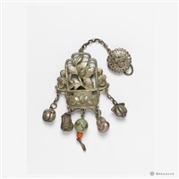 銀花籃吊飾藏品圖，第3張