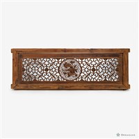 鏤空精雕窗片3片藏品圖，第1張