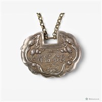 銀鎖項鍊藏品圖，第2張