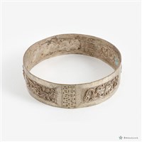 銀蝠鐲子藏品圖，第2張