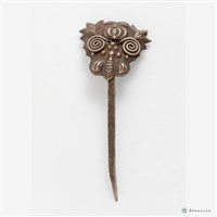 蝴蝶銀髮簪藏品圖，第1張