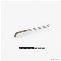 銀鏤空雕花髮釵藏品圖，第1張