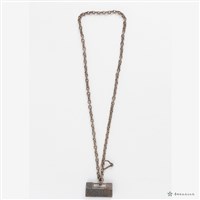 銀鎖項鍊藏品圖，第2張