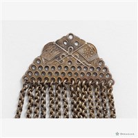 銀弧形項鍊藏品圖，第3張