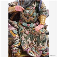 座姿關公藏品圖，第10張