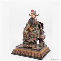 座姿財神爺藏品圖，第2張