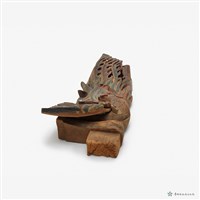 飛鳳花材一對藏品圖，第9張