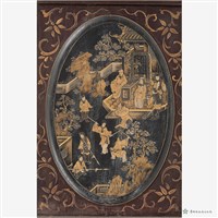 四面彩繪推門一對藏品圖，第6張