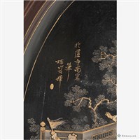四面彩繪推門一對藏品圖，第8張
