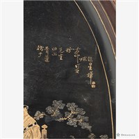 四面彩繪推門一對藏品圖，第11張