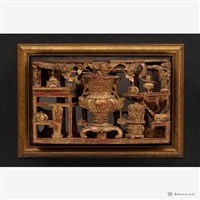 博古花材一對藏品圖，第4張