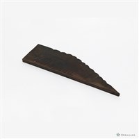 木雕花卉插角一對藏品圖，第6張