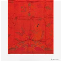 鯉魚牡丹壁飾藏品圖，第5張